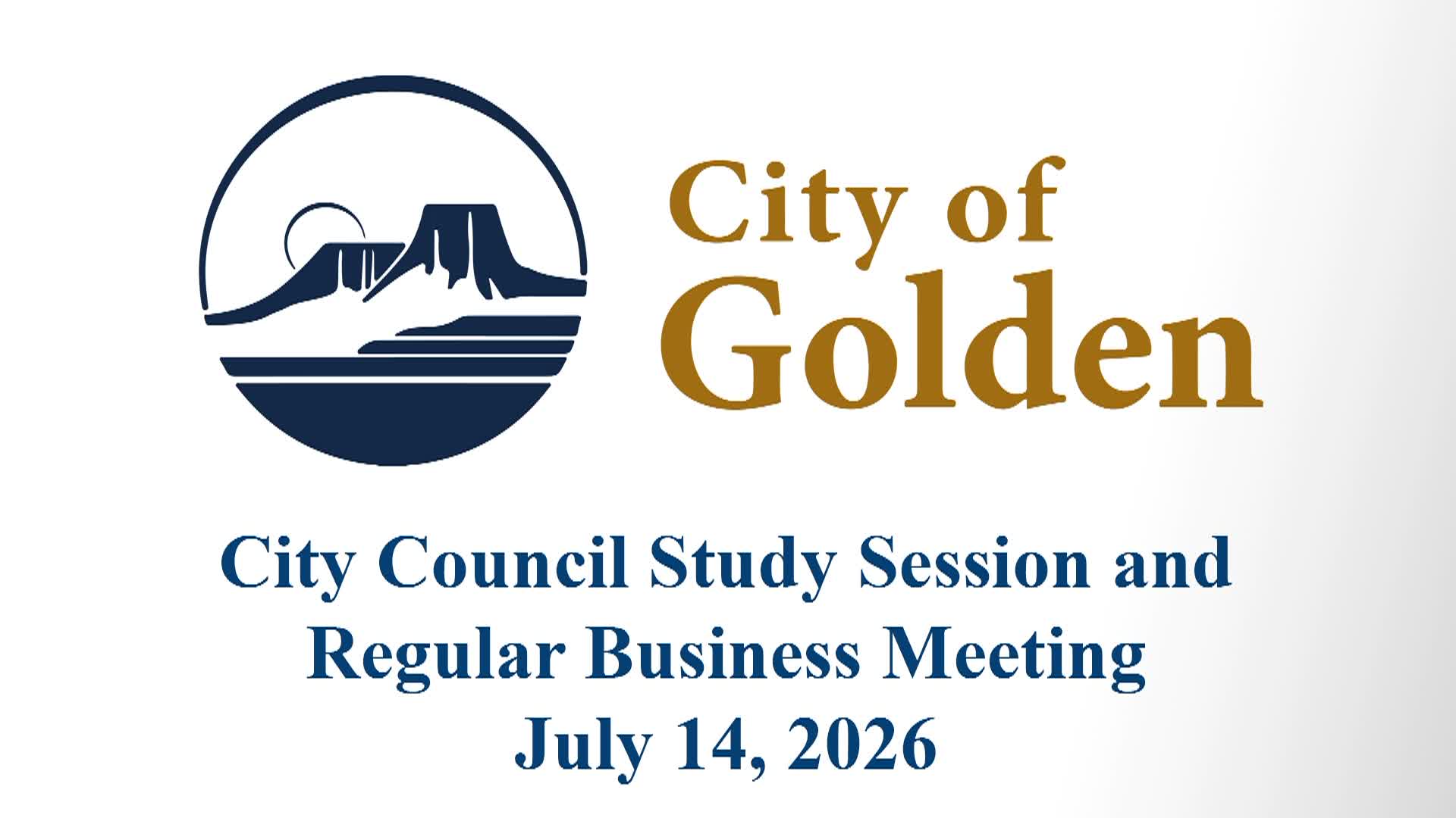 Golden City Council 7-14-26
