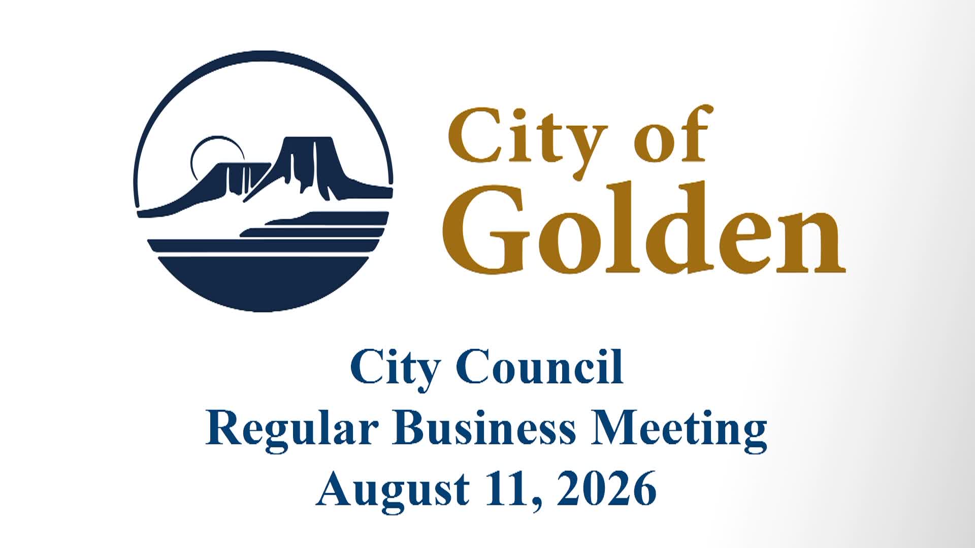 Golden Council 8-11-26